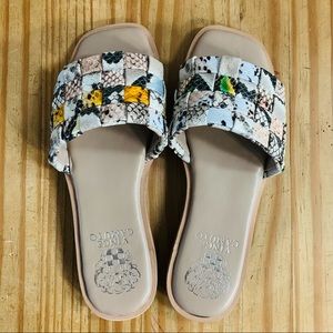 VINCE CAMUTO | Snake Flat Dress Slides